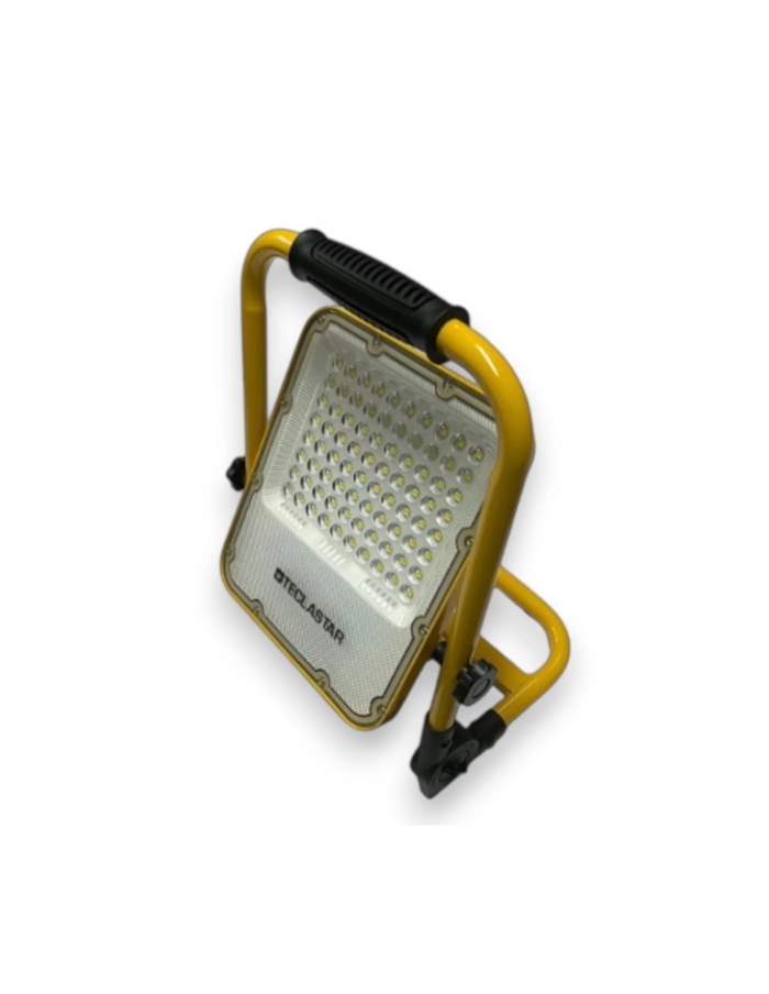 Reflector portatil LED 50W autonomo TECLASTAR luz dia